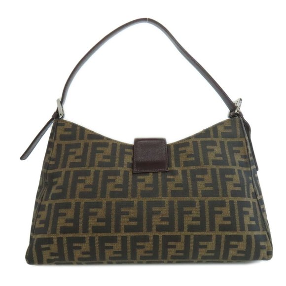 FENDI Brown Shoulder Bag - Picture 1 of 9